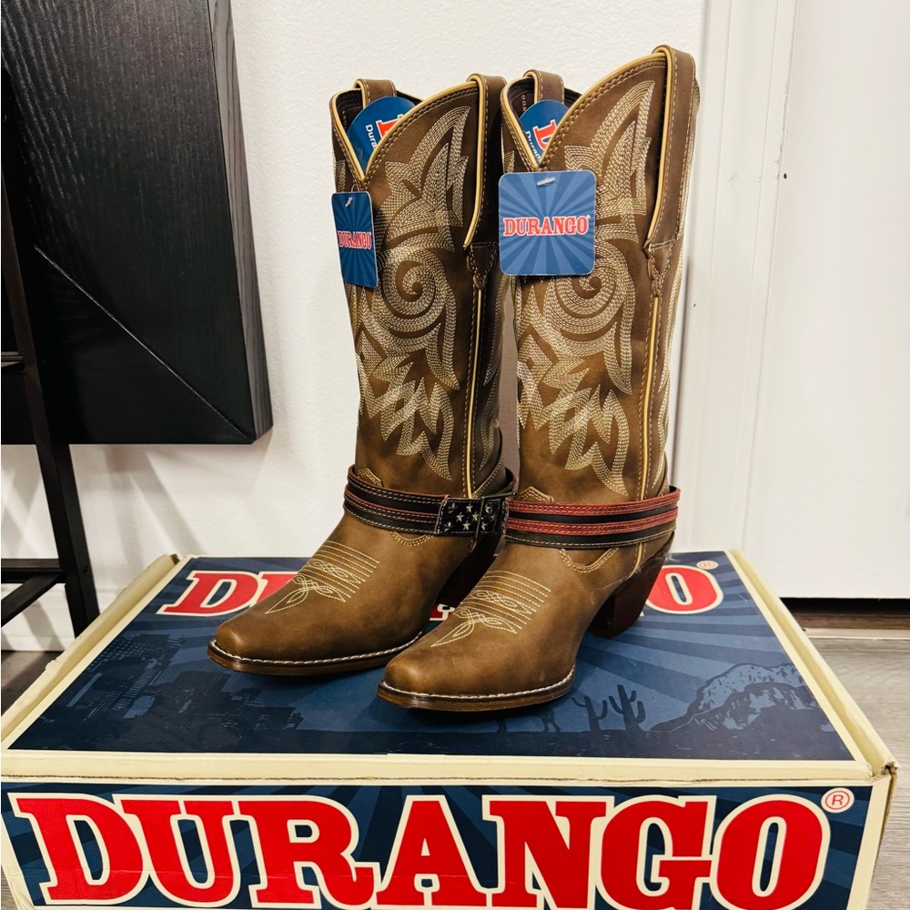 Durango Brown Western Boots